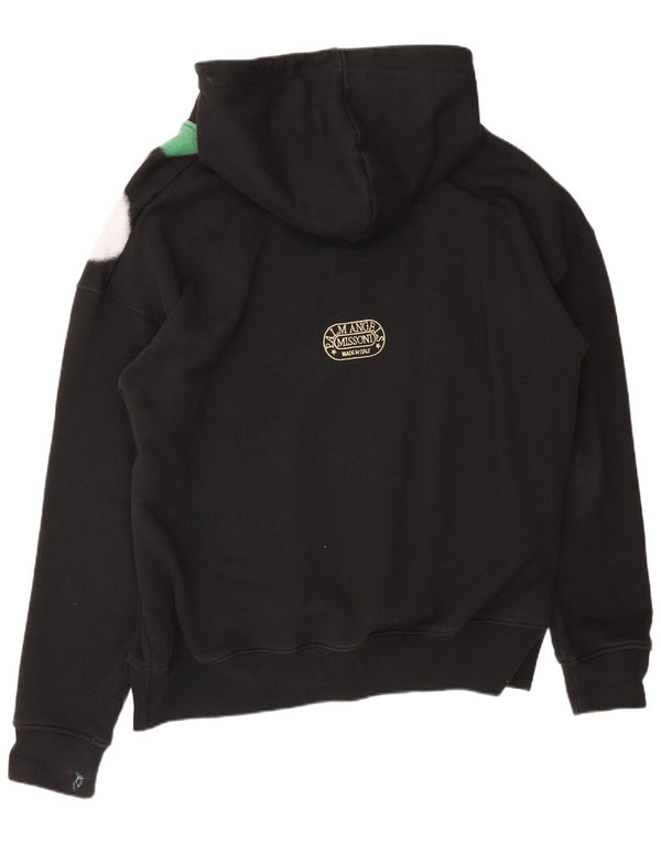Palm Angels&Missoni Felpa con cappuccio grafica da uomo 2XL Designer in cotone nero
