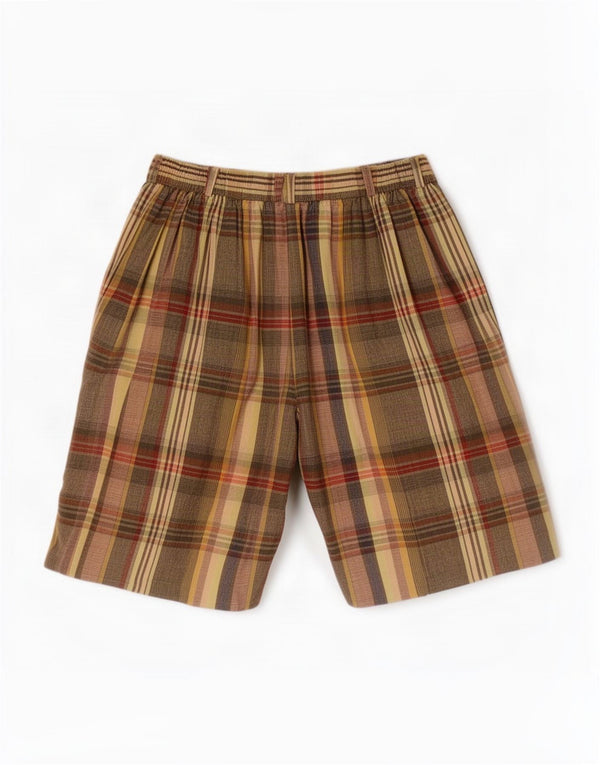 Pantaloncini casual con pegged da donna Conrad C UK 10 Small W26 a quadri multicolore