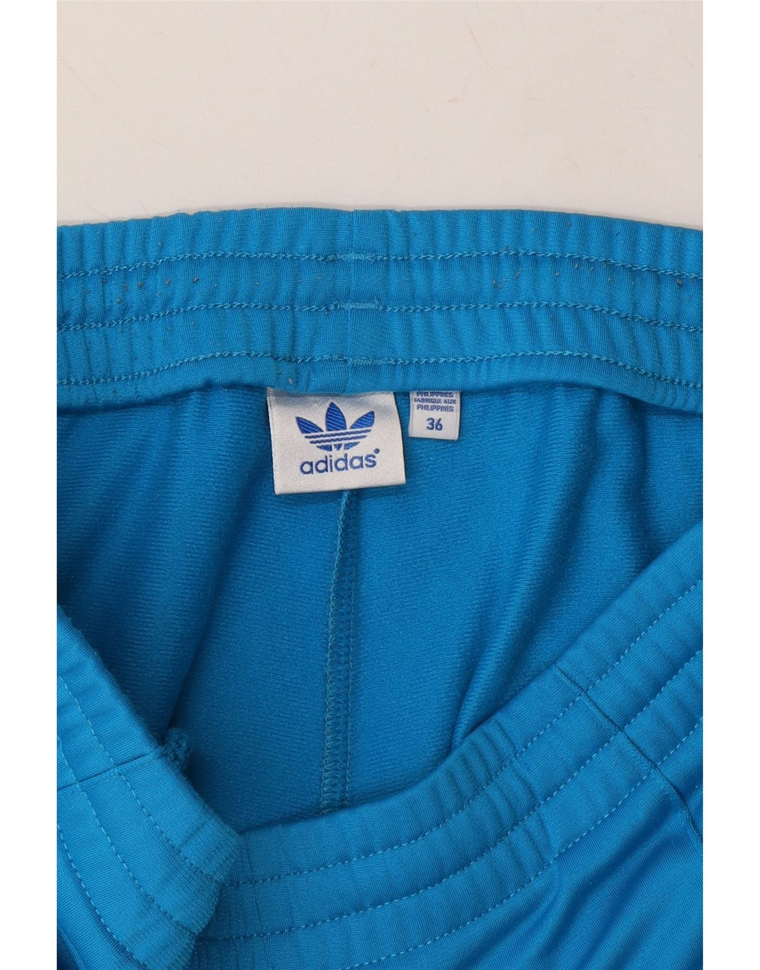ADIDAS Womens Tracksuit Trousers EU 36 Small  Blue Polyester Vintage Adidas and Second-Hand Adidas from Messina Hembry 