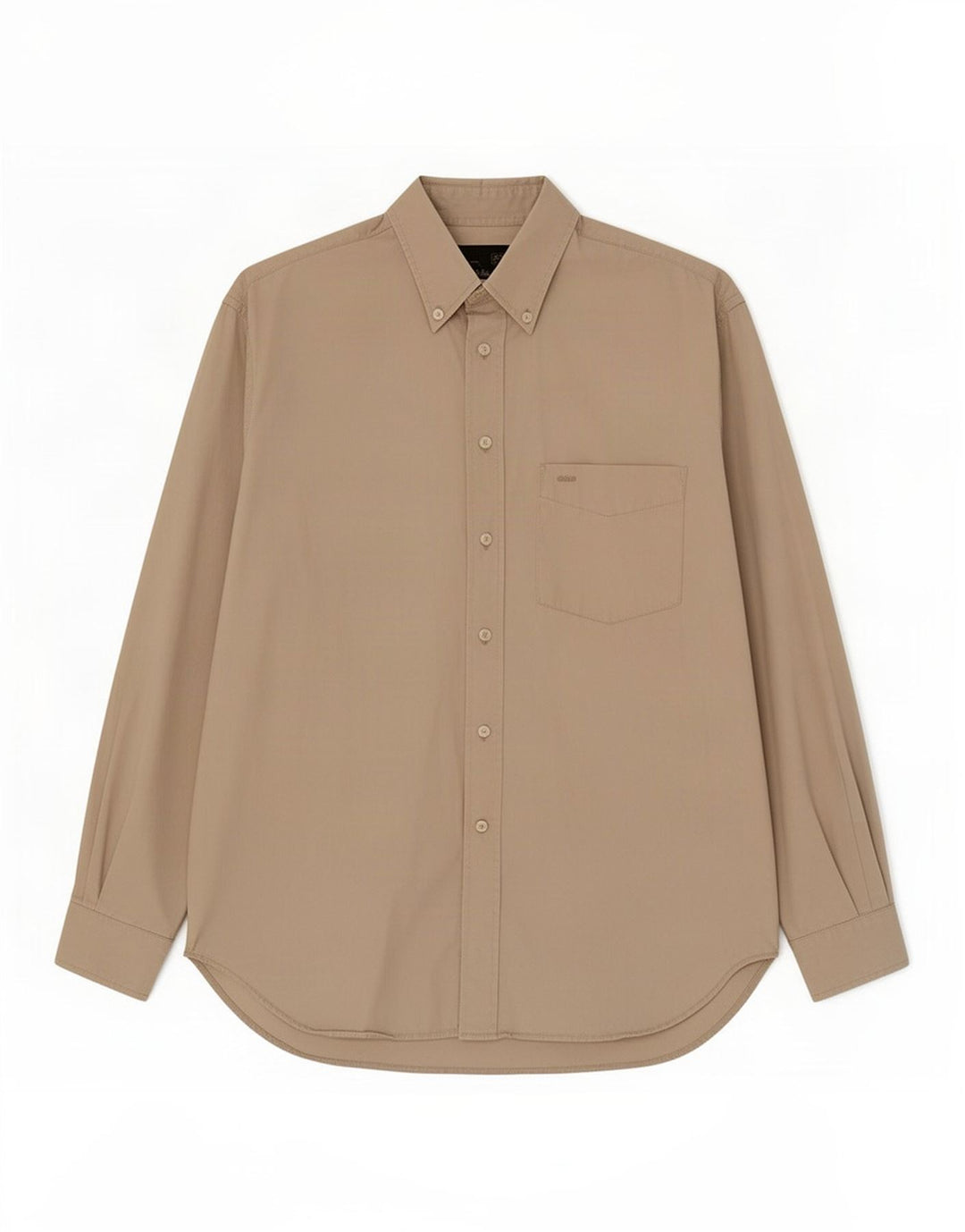 Camicia Uomo Gas Large in Cotone Beige
