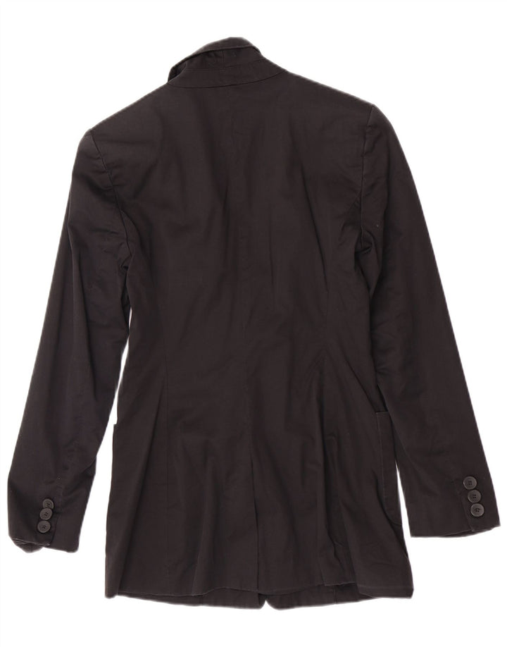 Giacca blazer da donna a 1 bottone Oasis UK 8 piccola nera