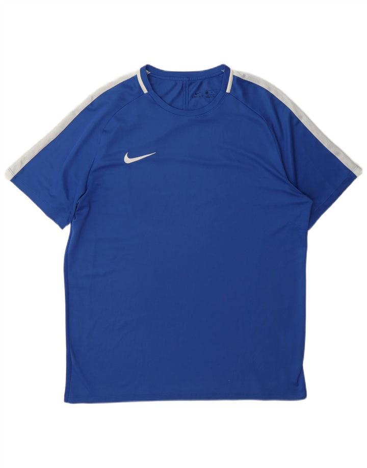 T-shirt Nike Dri Fit da uomo XL blu color block