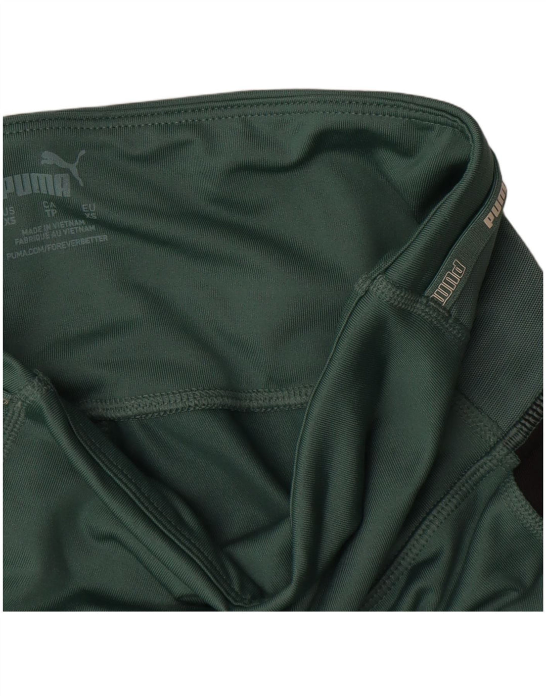 Leggings grafici da donna Puma UK 6 XS Poliestere color block verde