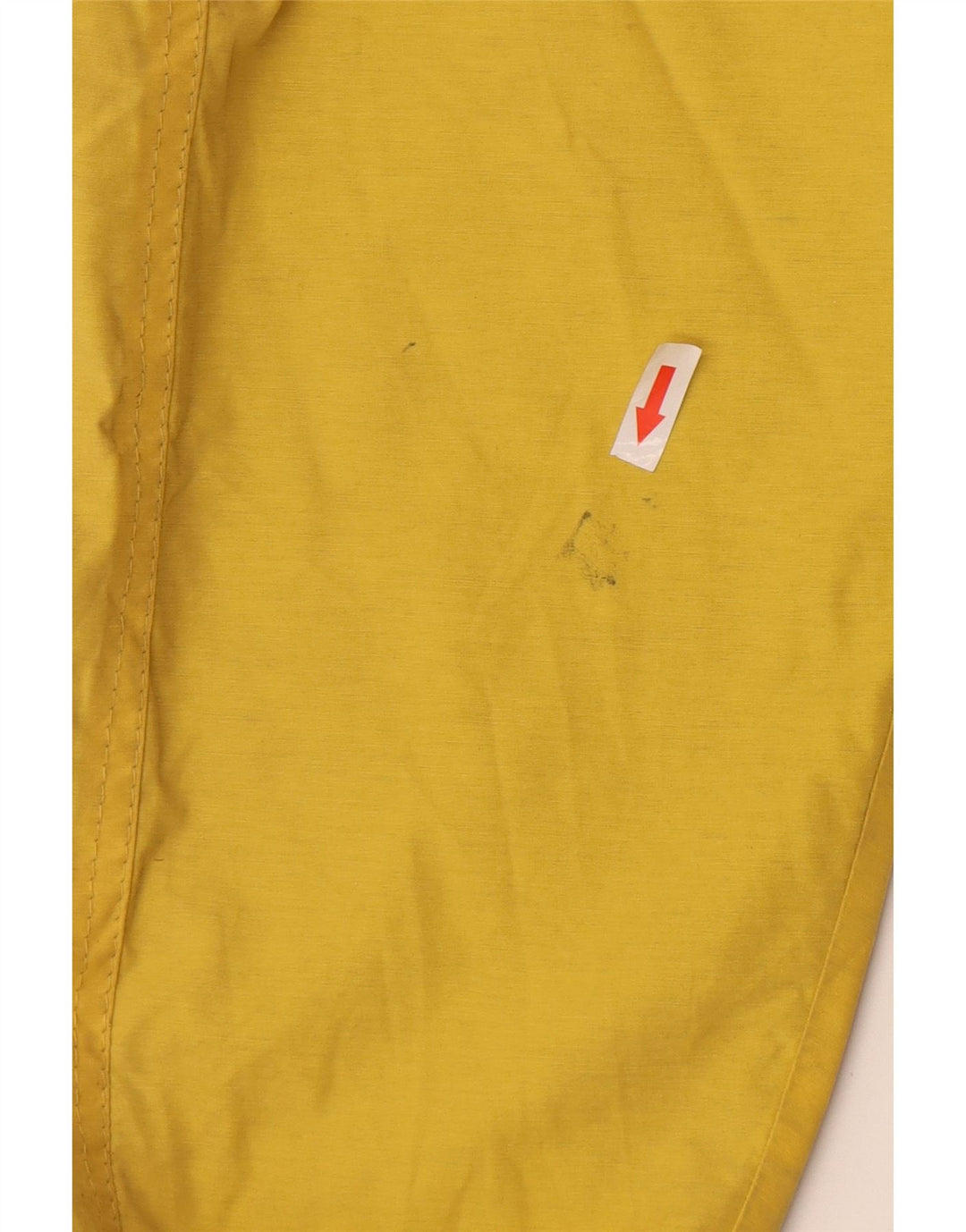 Giacca antipioggia da uomo con cappuccio Polbot UK 38 poliestere giallo medio