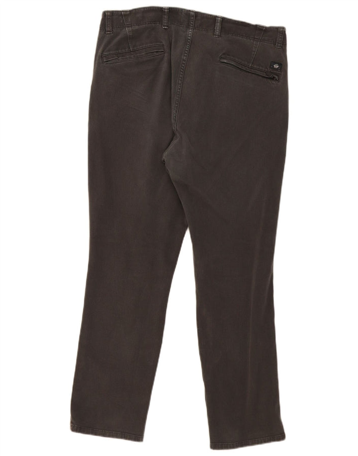 Pantaloni chino slim da uomo Dockers W34 L27 cotone grigio