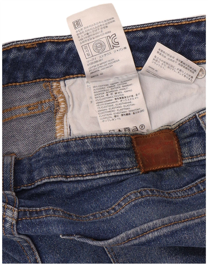 Jeans Levi's 712 Slim da donna W29 L32 in cotone blu