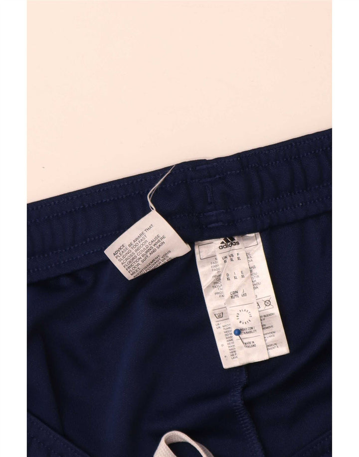 Pantaloni da tuta Adidas Aeroready da uomo XL in poliestere blu navy
