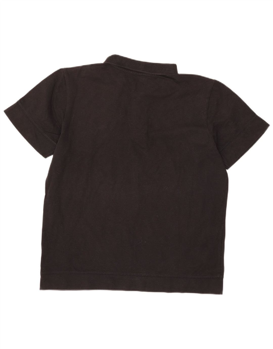 Polo Puma da uomo in cotone nero medio