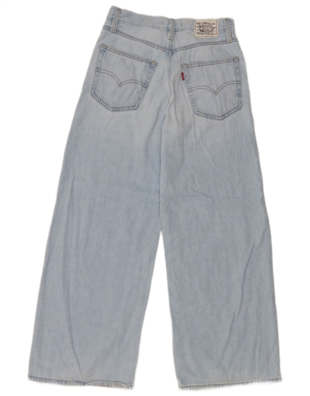 Jeans dritti XL da donna Levi's W23 L29 cotone blu