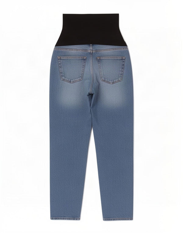 Topshop Jeans affusolati premaman da donna W28 L27 in cotone blu