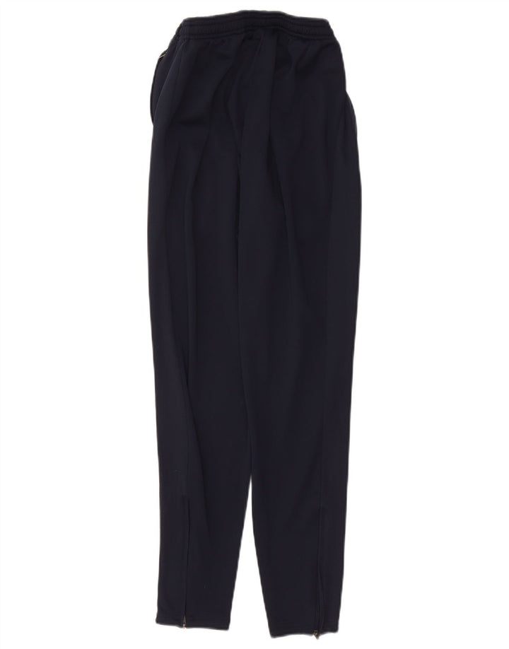 NIKE Pantaloni da tuta con grafica Dri Fit da uomo piccoli in poliestere blu navy