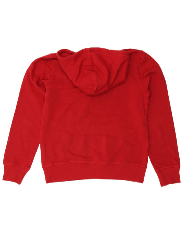 Felpa con cappuccio grafica da donna Champion UK 14 cotone rosso medio