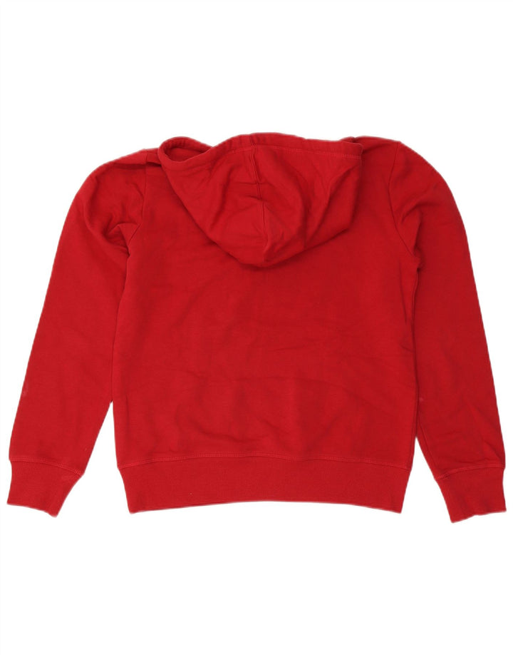 Felpa con cappuccio grafica da donna Champion UK 14 cotone rosso medio