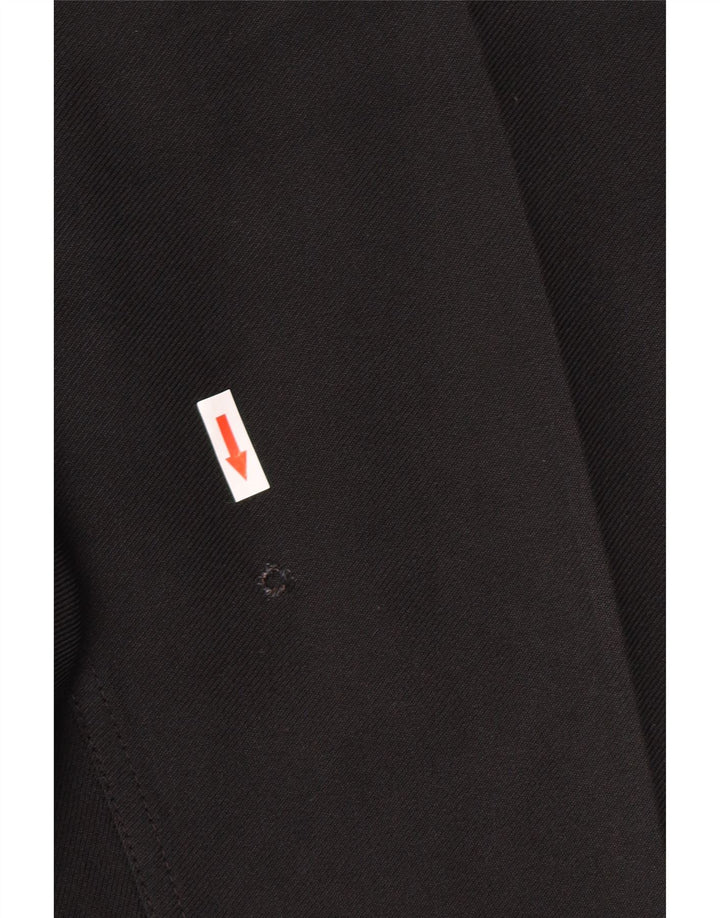 Pantaloni casual dritti da uomo Wrangler W42 L28 poliestere nero