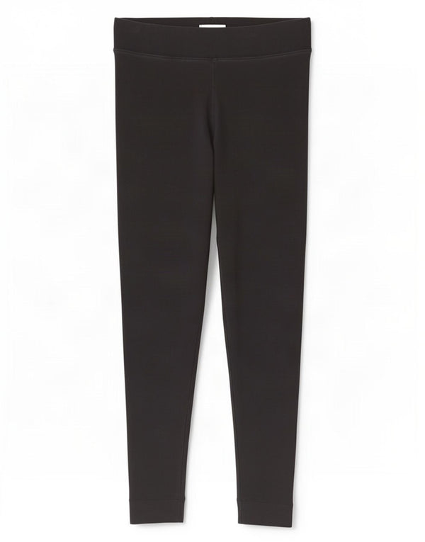 Leggings da donna Marks & Spencer UK 12 cotone nero medio