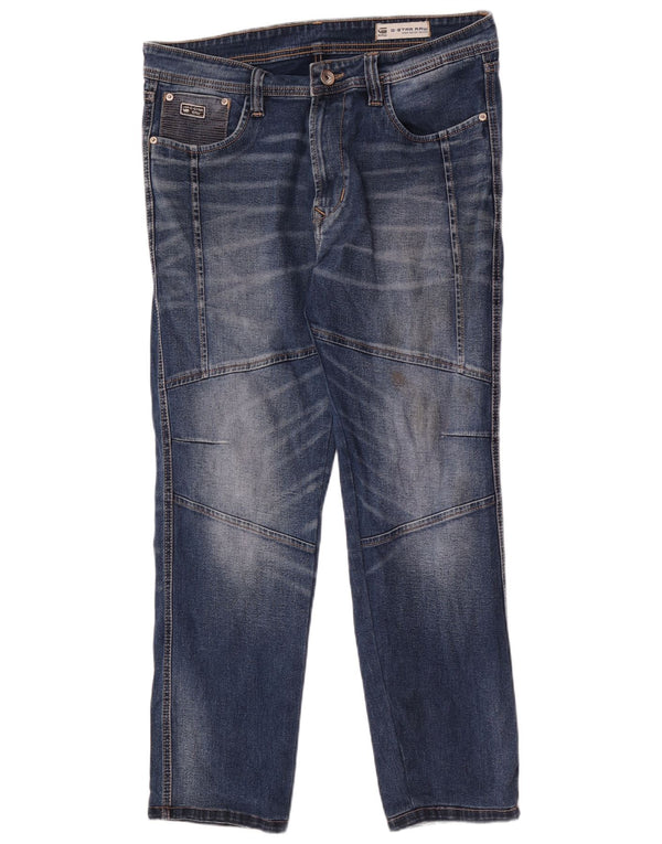 Jeans slim G-Star Bronson da uomo W34 L29 cotone blu