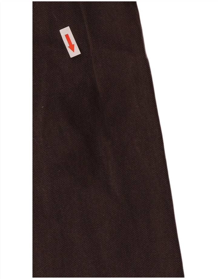 Jeans dritti da uomo Marks & Spencer Blue Harbour W36 L31 cotone marrone