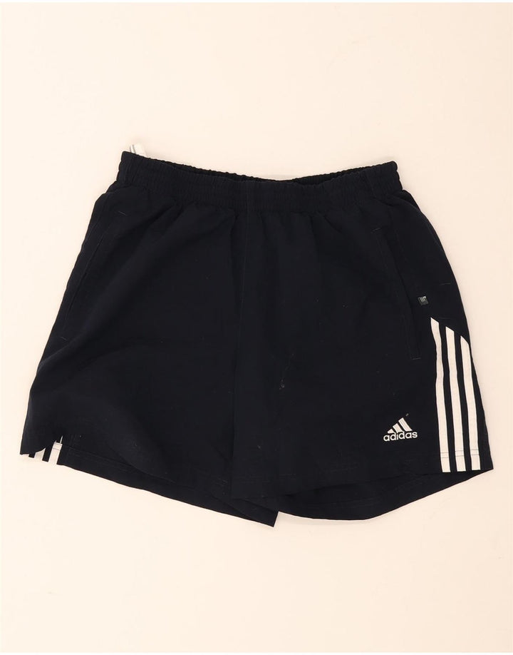Pantaloncini sportivi da uomo Adidas Large blu navy in poliestere