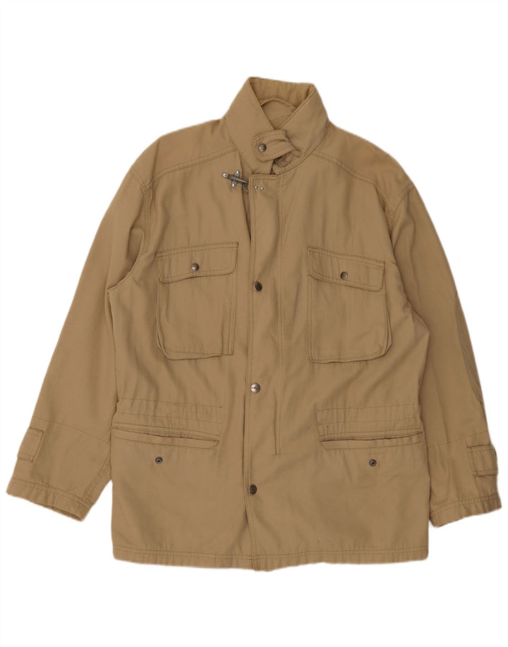 Giacca pratica da uomo vestibilità ampia Fay UK 36 piccola Beige