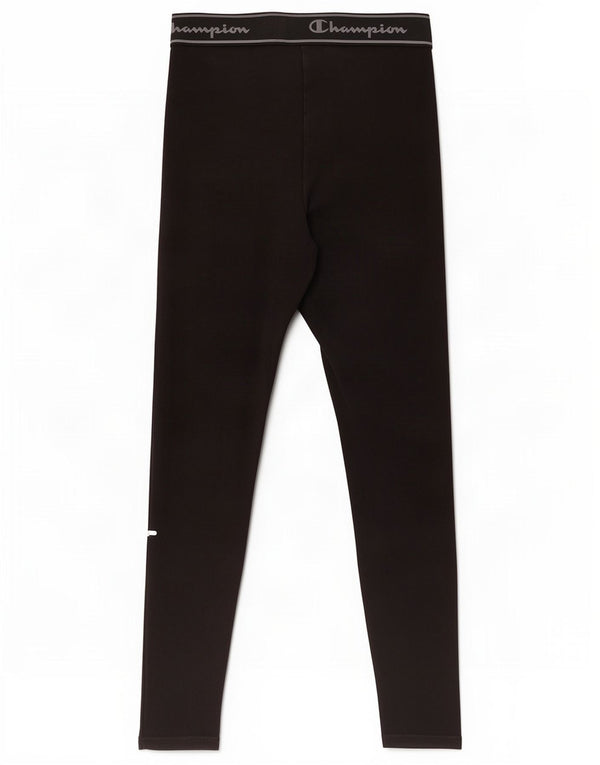 Leggings grafici da donna Champion UK 4 XS cotone nero