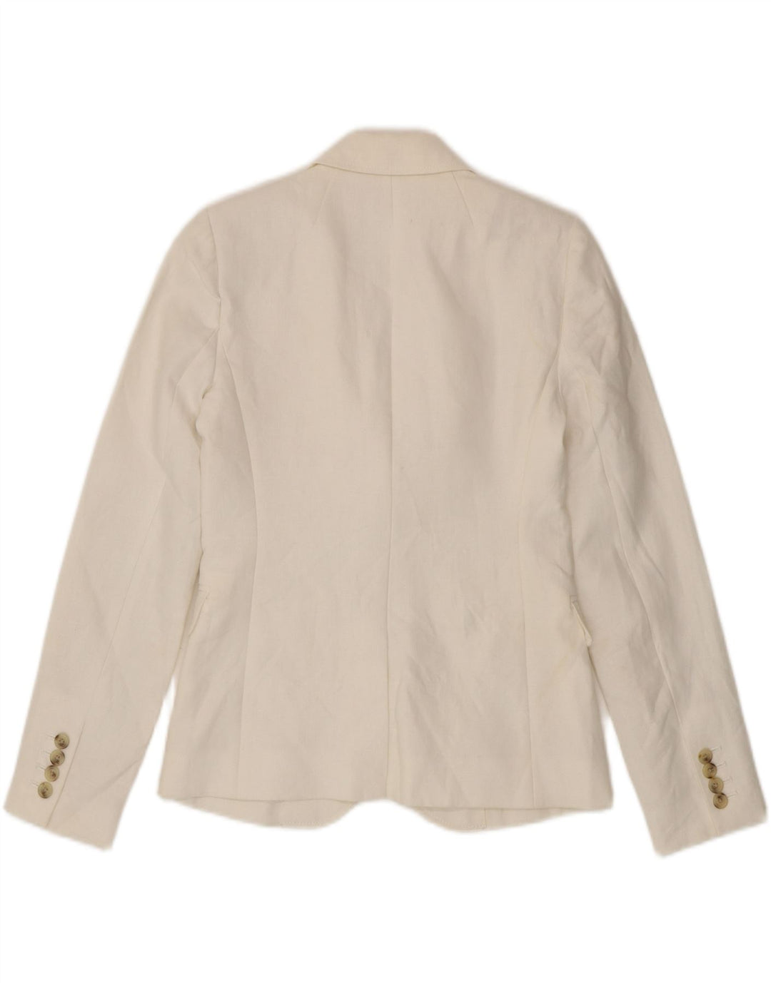 Giacca blazer a 2 bottoni da donna J. Crew US 00 2XS Lino bianco