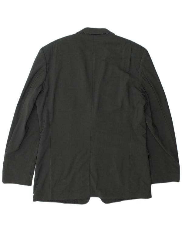 Giacca blazer da uomo a 2 bottoni Hugo Boss EU 52 XL lana grigia