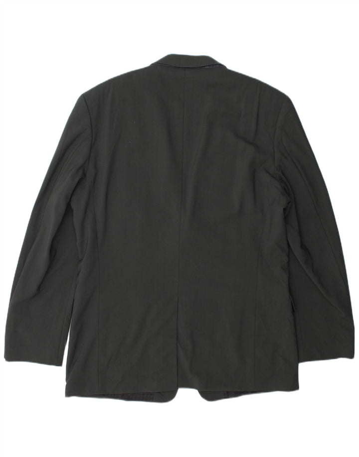 Giacca blazer da uomo a 2 bottoni Hugo Boss EU 52 XL lana grigia