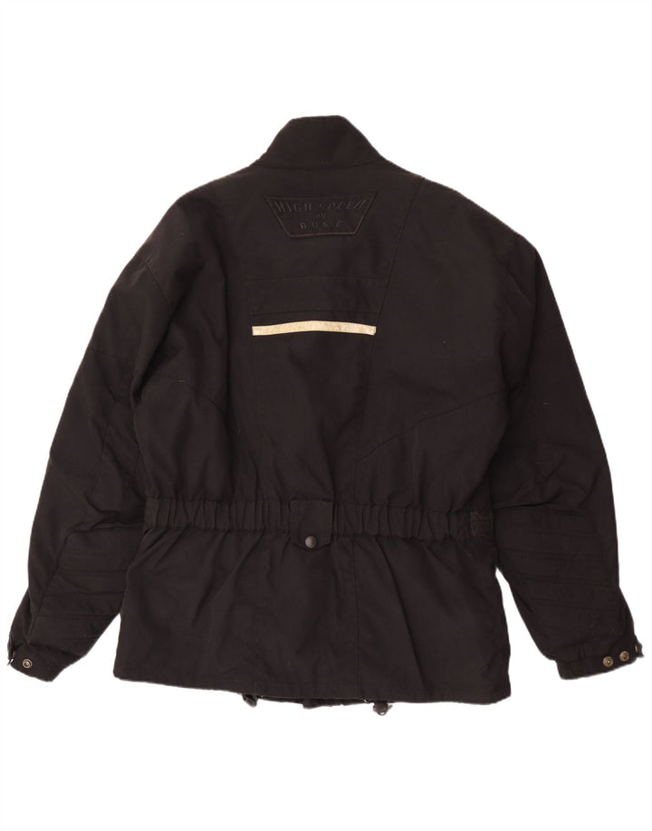 Giacca da corsa grafica da uomo Buse UK 40 grande nylon nero