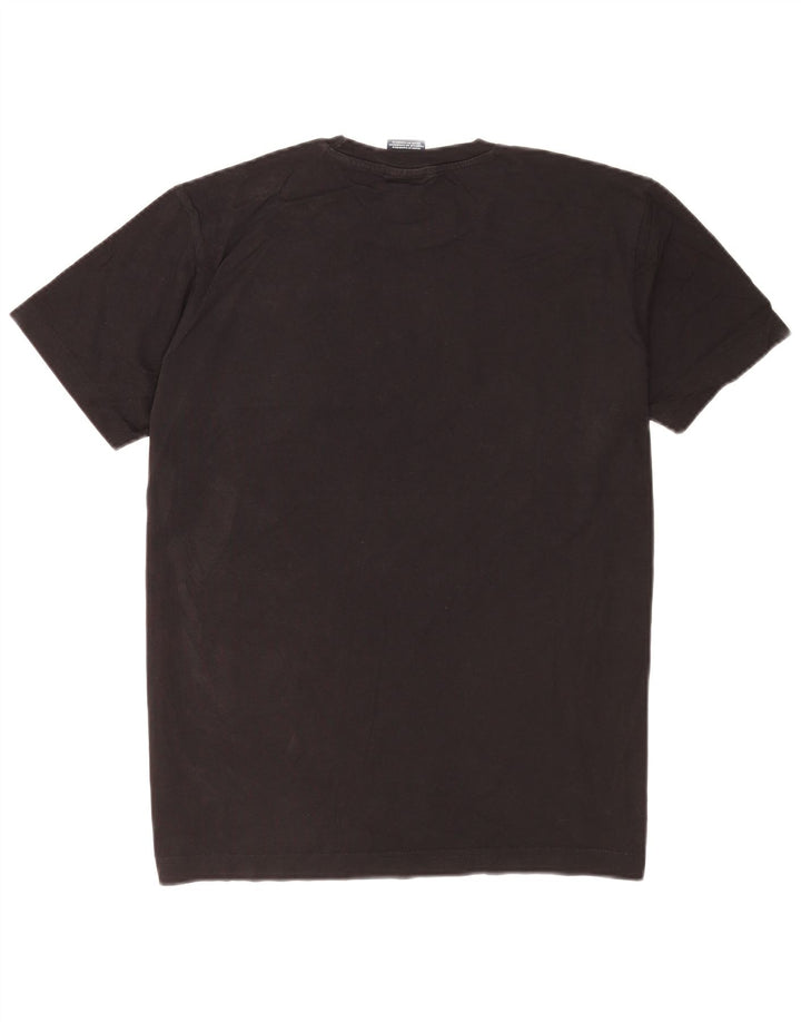 T-shirt grafica da uomo Champion Top Small Black Colourblock