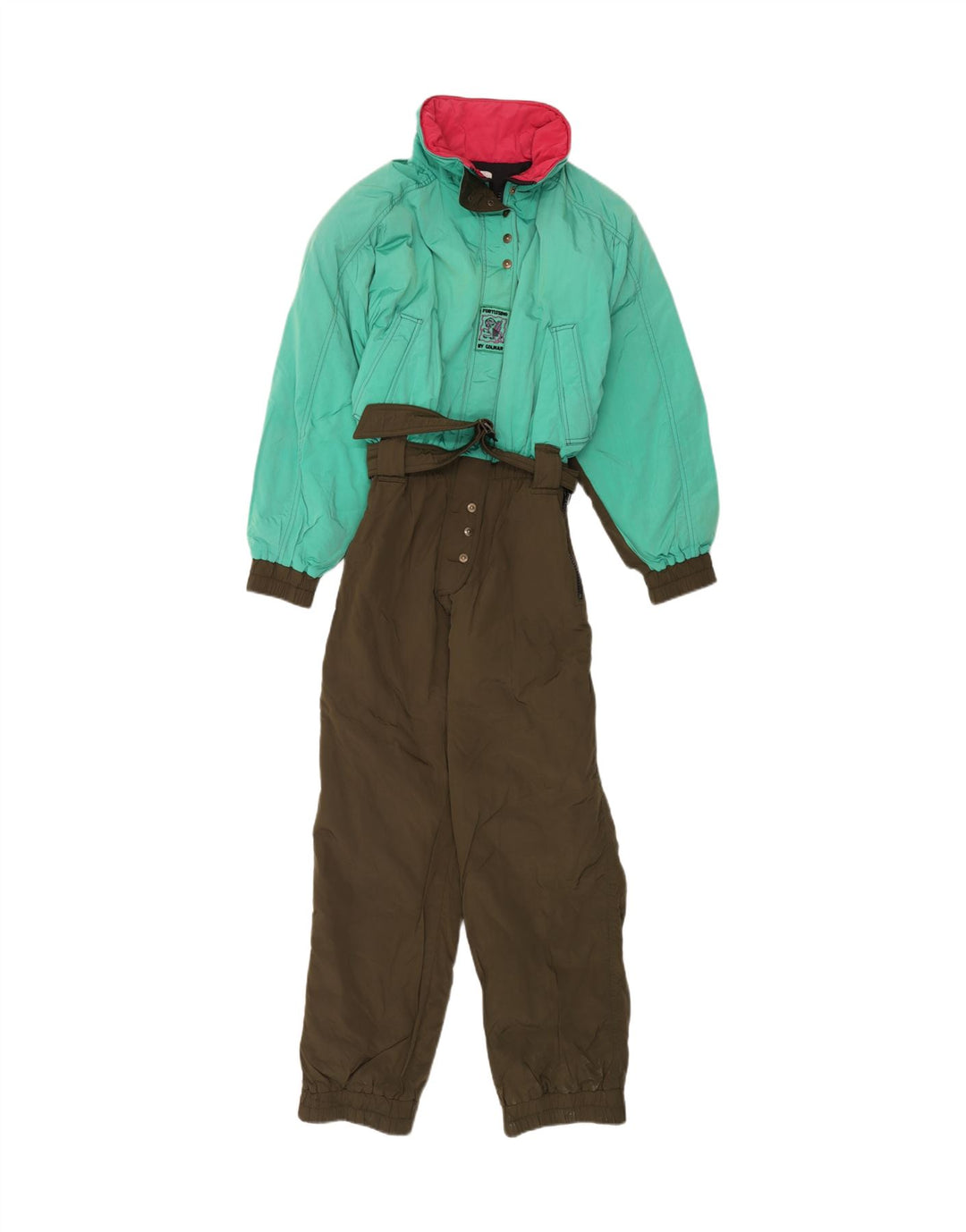 Tuta da sci da donna Colmar IT 44 Verde medio Colourblock in poliammide