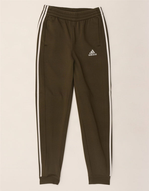 Pantaloni da tuta da uomo Adidas Joggers medio cotone kaki