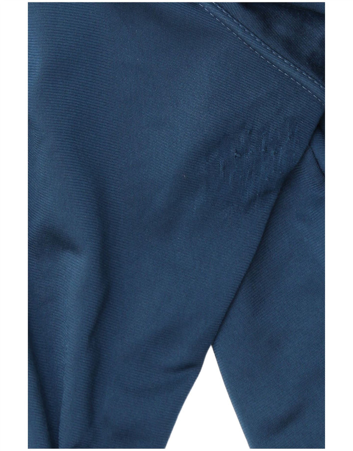 Pantaloni da tuta da uomo Adidas UK 40/42 Poliestere blu medio