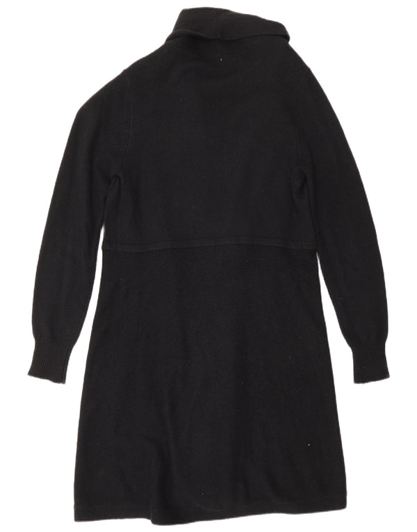 Maglione cardigan aperto lungo da donna Phase Eight UK 12 medio nero