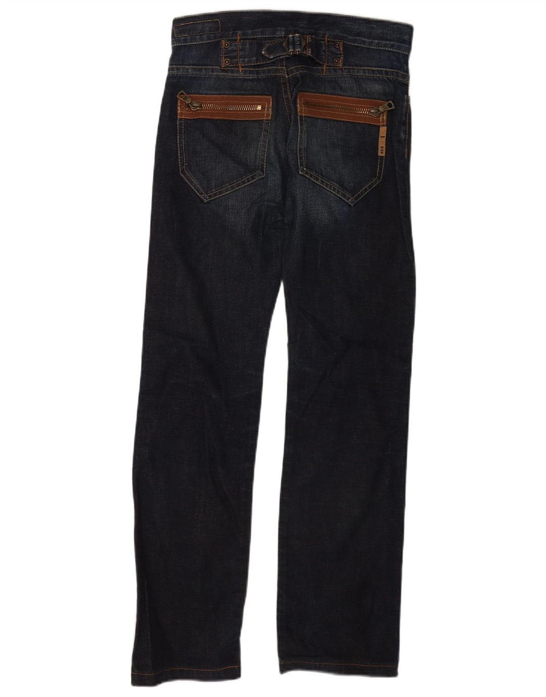 Jeans dritti da donna Gas W25 L30 cotone blu