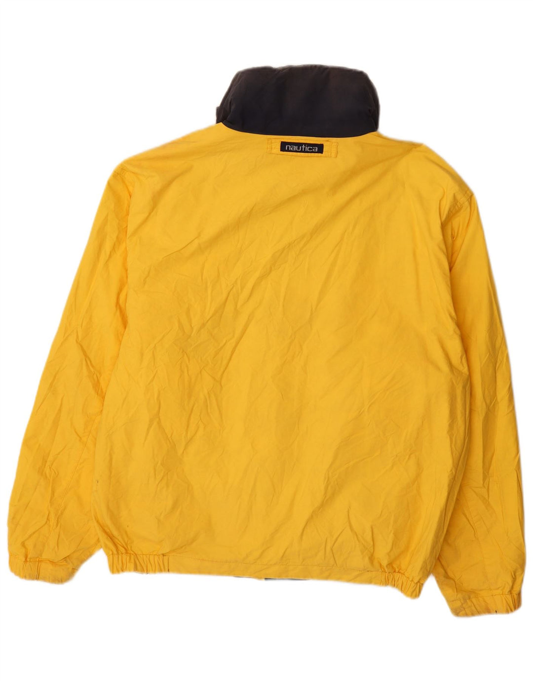 Giacca reversibile da uomo Nautica UK 40 Large in cotone color block multicolore