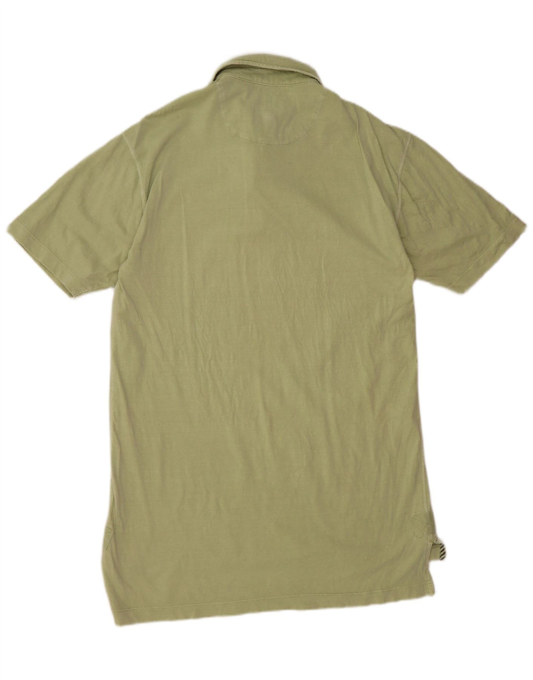 Polo da uomo ORVIS in cotone verde medio