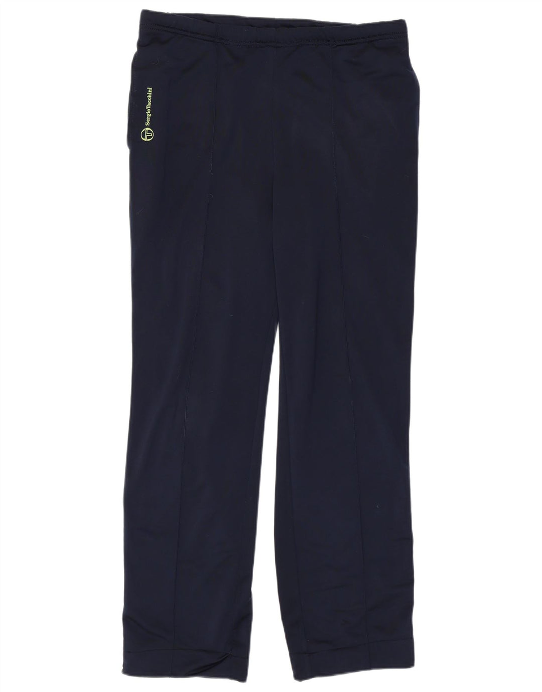 SERGIO TACCHINI Mens Tracksuit Trousers IT 50 Medium Navy Blue Colourblock