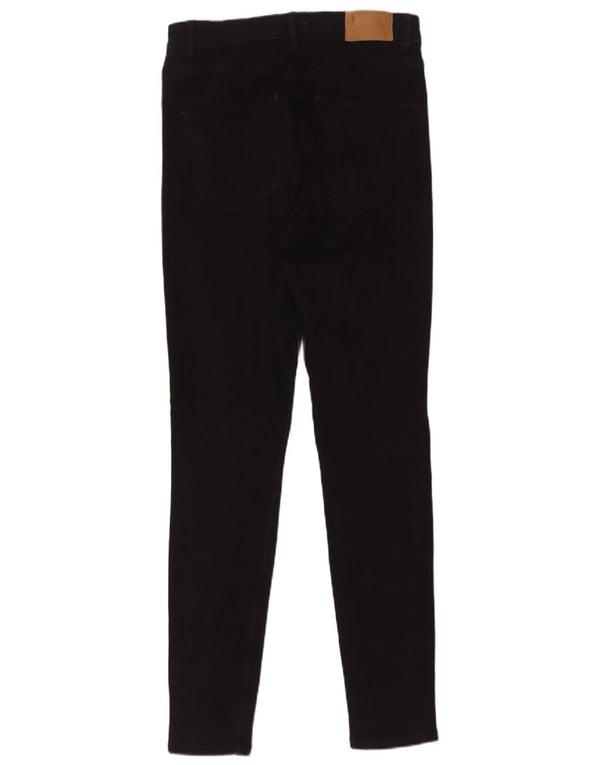 Jeans skinny da donna Zara EU 38 Small W28 L29 Cotone nero