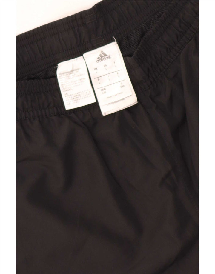 Pantaloni da tuta da uomo Adidas Joggers grandi neri in poliestere