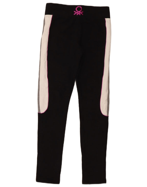 Leggings grafici da donna Benetton UK 14 Medium Black Colourblock