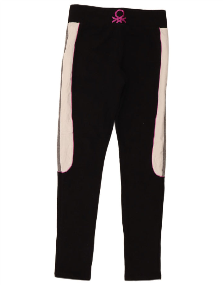 Leggings grafici da donna Benetton UK 14 Medium Black Colourblock