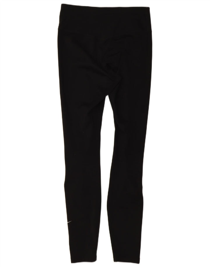 Leggings Nike Dri Fit da donna UK 8 Small Nero Poliestere