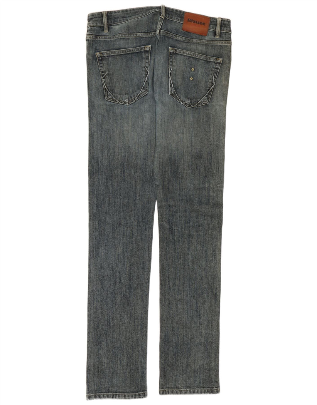 Jeans slim uomo Blauer W34 L34 cotone blu