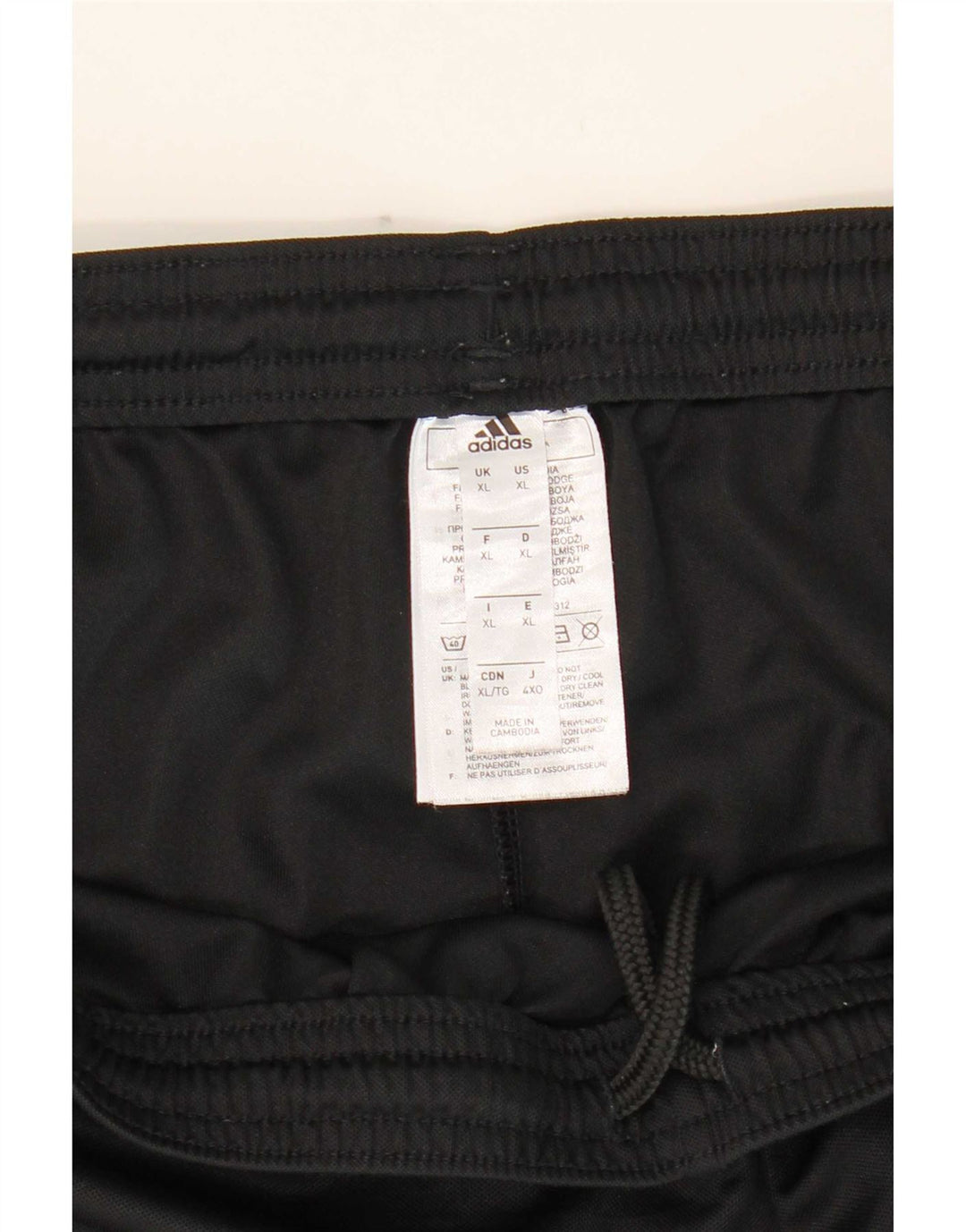 Pantaloncini sportivi Adidas Aeroready da uomo XL poliestere nero