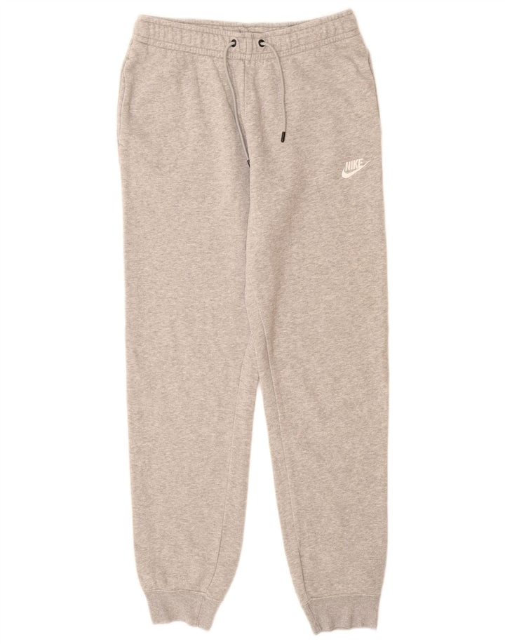 Pantaloni da tuta da donna NIKE Joggers UK 8 piccoli in cotone grigio