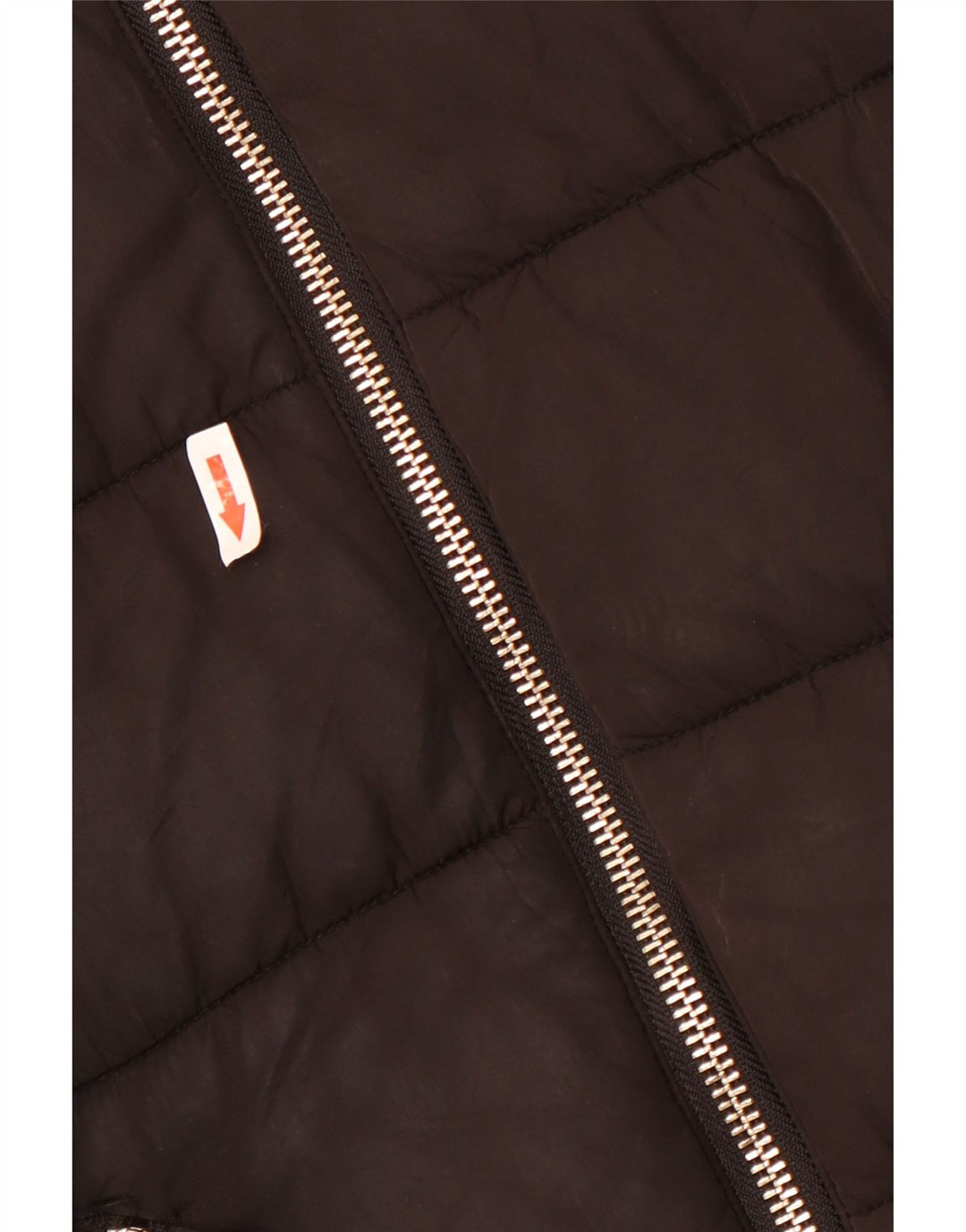 Giacca imbottita oversize da donna Topshop UK 12 poliestere nero medio