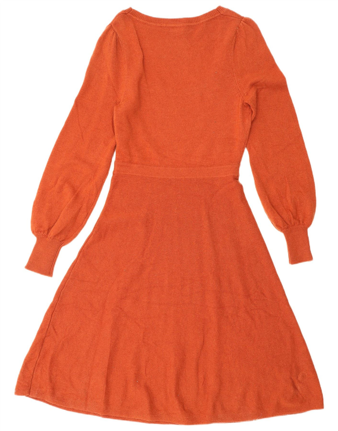 BODEN Abito maglione da donna UK 10 Small Arancione Poliammide
