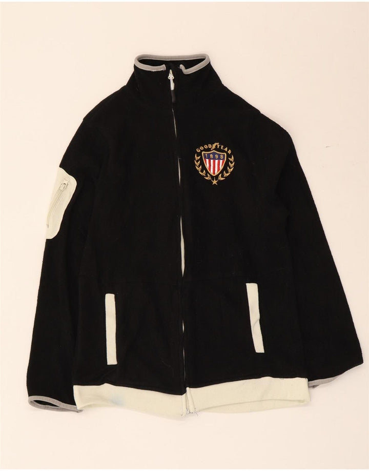 Giacca in pile da donna Good Year UK 10 Small Poliestere color block nero