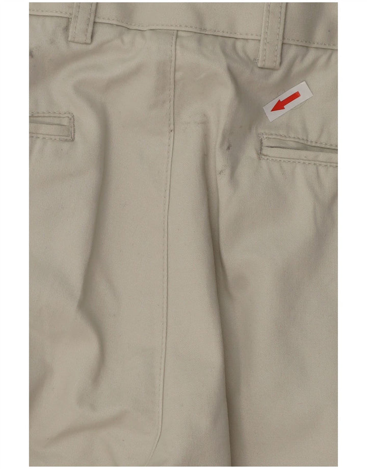 Pantaloni chino con pegging da uomo CHAPS W36 L30 cotone bianco