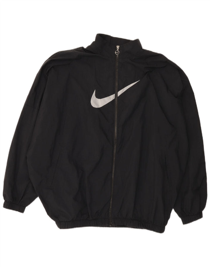 Giacca da ginnastica Nike da uomo con vestibilità ampia e grafica XL nera